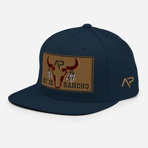 Snapback cap, AP - Soy De Rancho Edition.