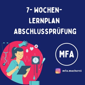 Studieplan voor het afsluitende examen MFA (behandelassistentie) + digitale leermiddelen