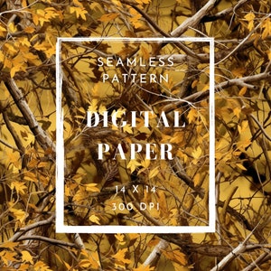 Realistic Nature Camo Seamless Pattern Digital Paper Download Background Printable Scrapbooking Hunting Camo Texture DIY Craft, PNG