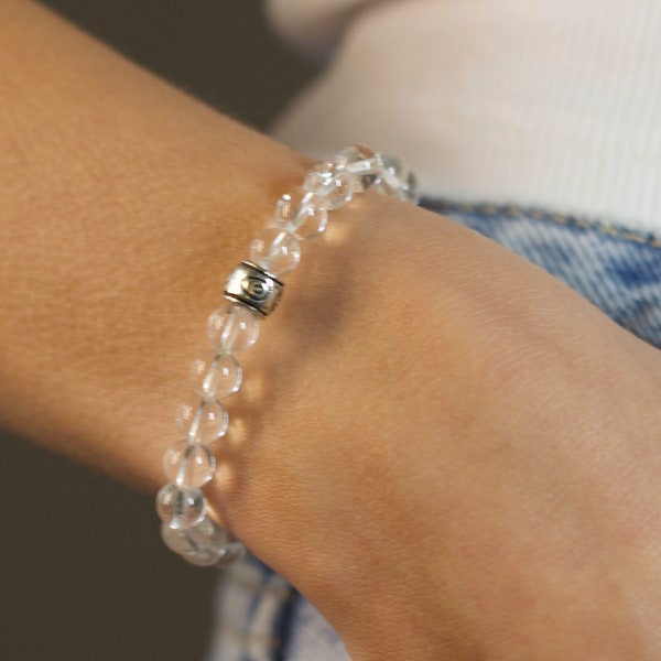 Bracelet en Cristal de roche - Pierre naturelle