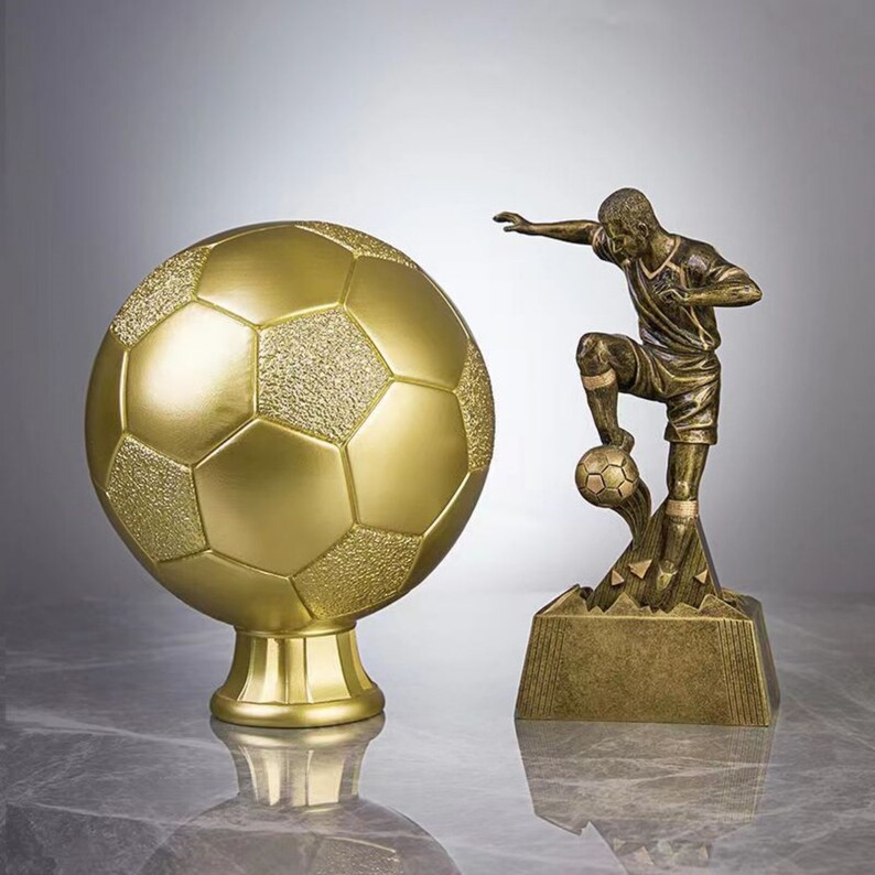 Football Player Figurine Soccer Team Sculpture World Cup Match Etsy