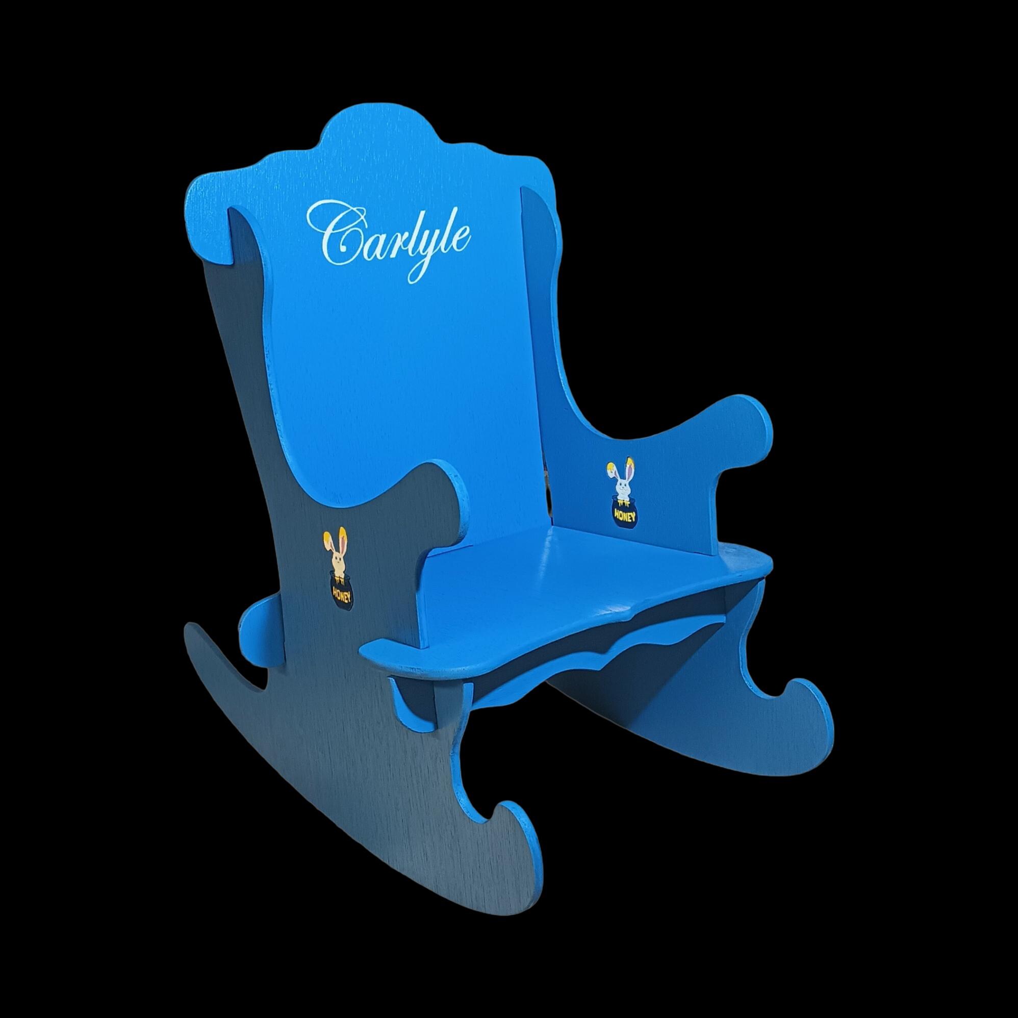 Personalized Kids Puzzle Rocking Chair - Etsy