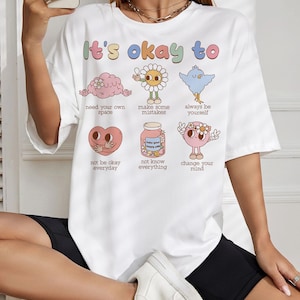Está bien sentir todas las emociones PNG, Ámate a ti mismo Png, Está bien no estar bien Png, Tú importas Png, Amor propio Png Retro Png imagen 2