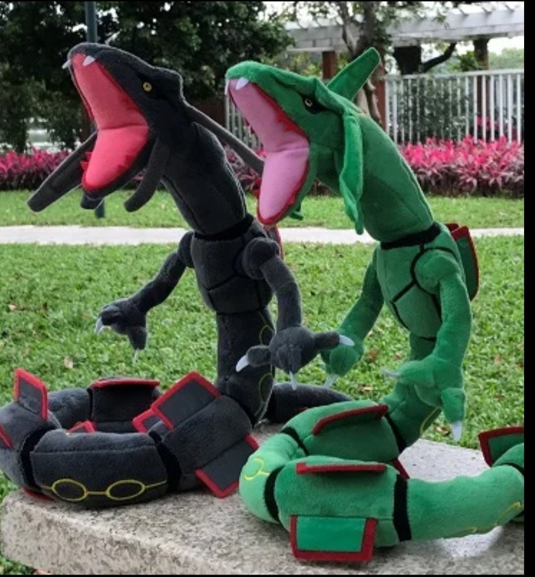 Pokemon Rayquaza Plush 26 - Etsy