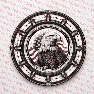 Eagle Clock Laser Engraving PNG | Digital Design | XTool | Glowforge | Lightburn | American Eagle | Engrave