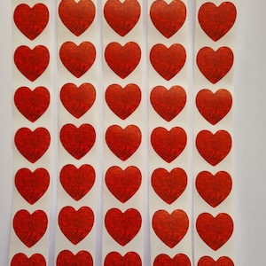 Autocollants en forme de cœur pour la Saint-Valentin, étiquettes d'amour pour décoration de cadeaux de mariage, de vacances, d'enveloppe, 25 mm