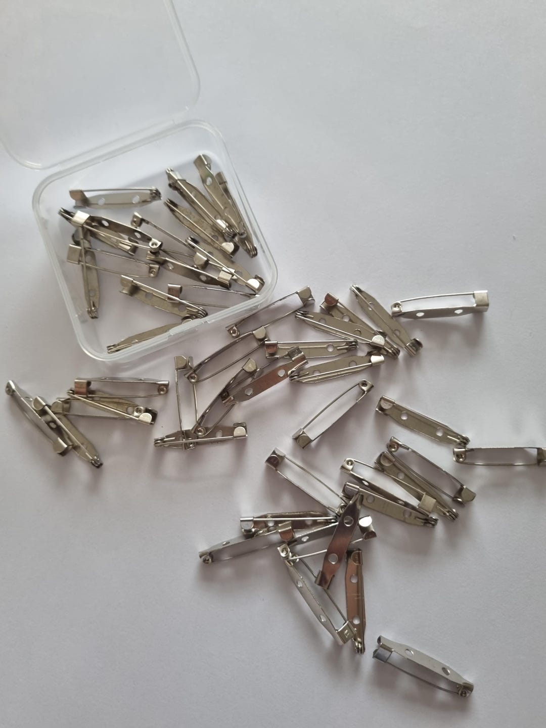 48 Brooch Pins,bar Pins Brooch Clip Base - Etsy