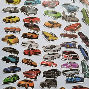 49 adesivi per auto per scrapbooking, diario, pianificatore, artigianato, autoadesivi, adesivi per diario spazzatura, adesivi per laptop, adesivi per quaderni, creazione di biglietti