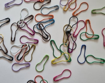 50 bulb pins, gourd colourful pins, clothes pins, junk journals, craft supplies, stitch markers for knitting and crocheting