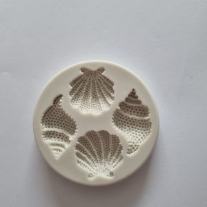 Seashell Silicone Mould Scallop Seashell Shape Cake Decorating Fondant Icing Craft Silicone Cake Decorating Tools Cake Decorations