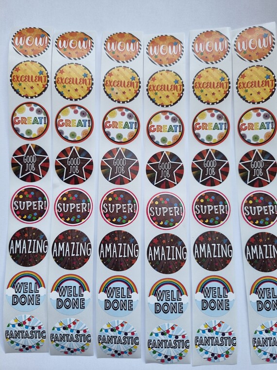 144 Adesivi Di Ricompensa Per Bambini Superstar - Foto 7