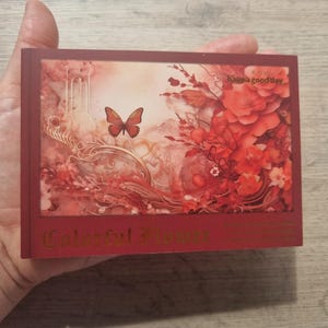 30 fogli di scrapbooking, carta materiale retrò per scrapbook, Diary Journal Planner, artigianato, carta di sfondi per Journling, fiori colorati rossi