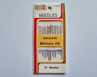 Kit 30 Aiguilles à Coudre à Gros Chas – 5 Tailles Différentes, En Acier Inoxydable, Avec Enfile-aiguille | Parfait Pour Couture Main, Cuir, Réparations Et Travaux Manuels