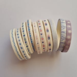 10 Rollen dekoratives Klebeband,Washi Tape,geometrisches Washi Tape,Washi Tape für Kunst,Handwerk,Scrapbook,Kartengestaltung,Journal Tape,Planerbänder