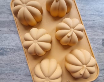 Pumpkin Silicone Mould Cake Decorating,Candle,Soap,Resin Craft Silicone Cake Decorating Tools Cake Decoration,Autumn mould