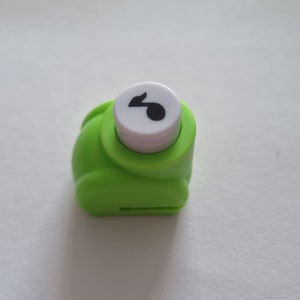Mini notitiepapierpons, plakboekpons, knutselpapier, knutselen!