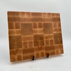 End grain maple cutting board / chopping block / charcuterie board