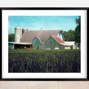 Delaware Barn - Barn Photo, Barn Wall Art, Landscape Print, Home Decor, Nature Decor, Art Print, Black and White, Large Farm Prints
