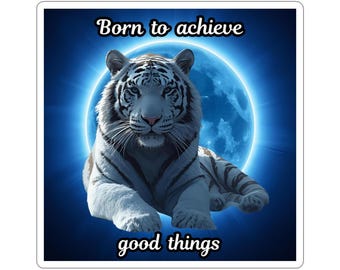 Tiger Kiss-Cut Stickers