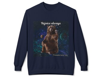 Bear Unisex Midweight Softstyle Fleece Crewneck Sweatshirt