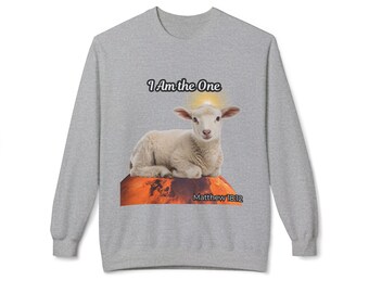 Lamb Unisex Midweight Softstyle Fleece Crewneck Sweatshirt