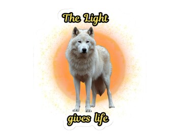 Wolf Kiss-Cut Stickers