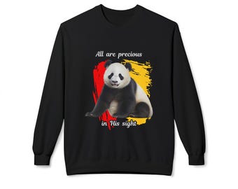 Panda Unisex Midweight Softstyle Fleece Crewneck Sweatshirt