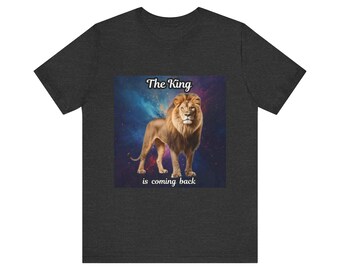 Lion Unisex Jersey Short Sleeve Tee