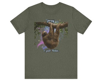 Sloth Unisex Jersey Short Sleeve Tee