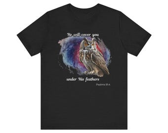 Owl Unisex Jersey Short Sleeve Tee