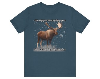 Moose Unisex Jersey Short Sleeve Tee