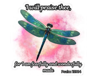 Dragonfly Kiss-Cut Stickers