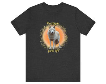 Wolf Unisex Jersey Short Sleeve Tee