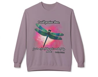 Dragonfly Unisex Midweight Softstyle Fleece Crewneck Sweatshirt