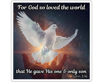 Dove Kiss-Cut Stickers