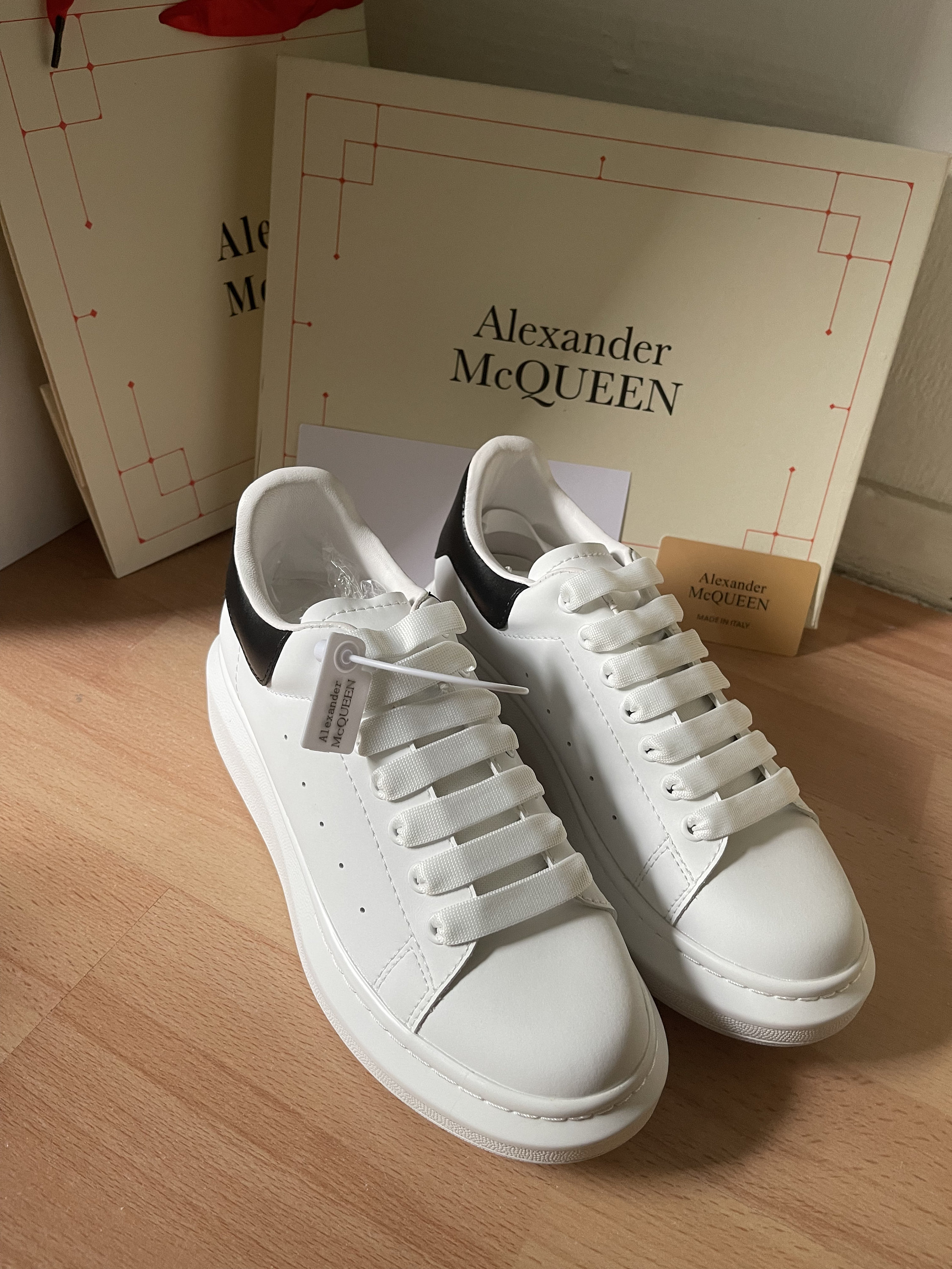 Buy Alexander McQueen Oversized Sneaker 'Paint Embroidery