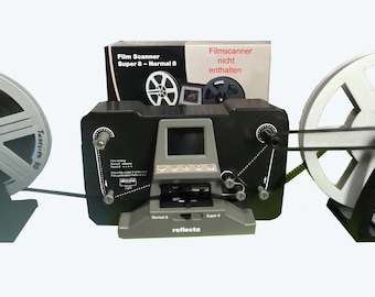 Kit adaptateur Super 8 pour scanners de films, pour bobines jusqu'à 180 m.