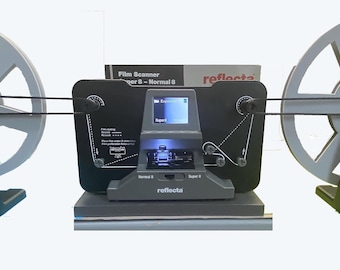 Set di adattatori Super 8 per scanner di pellicole / fino a 250 m Super 8 / pellicole Normal 8.