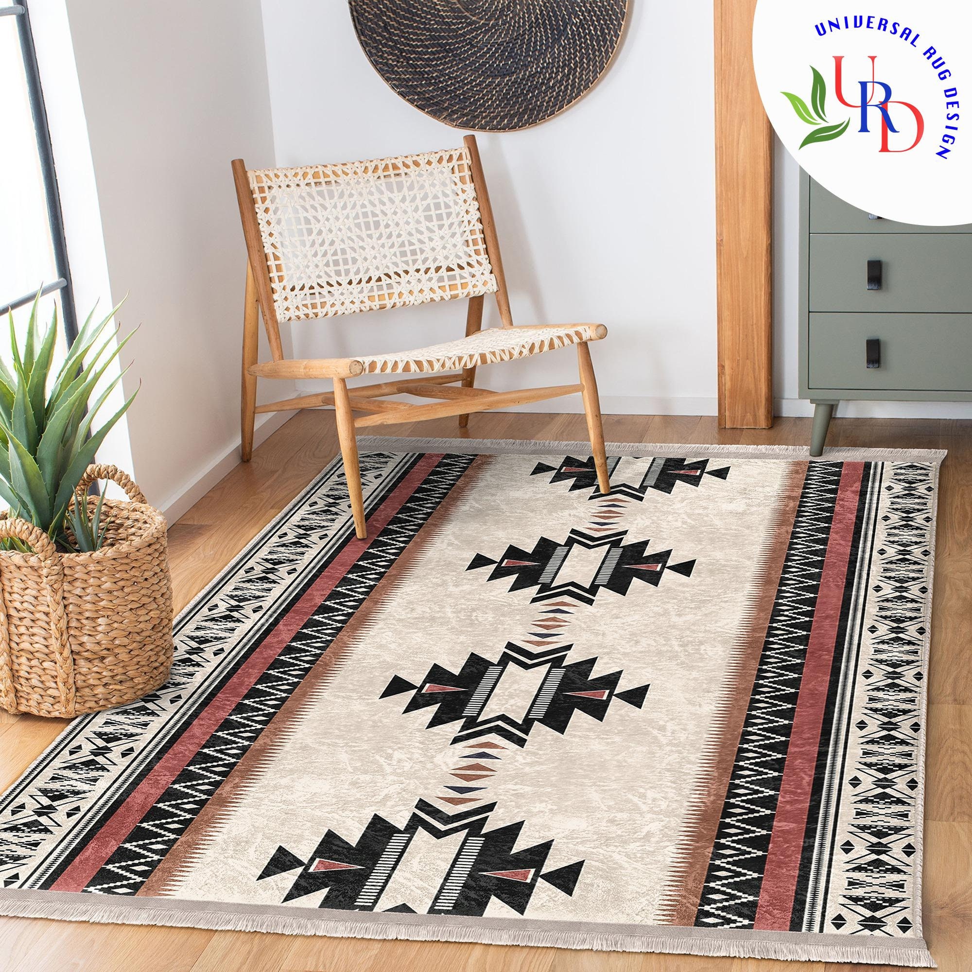 Arizona Rugs Style Rug Design Carpet|aztec Print Fringed Farmhouse Floor Covering|ethnic ...