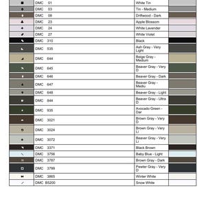 Grumpy Cat Cross Stitch PDF Pattern | Black Cat Embroidery Chart | Counted Design image 7