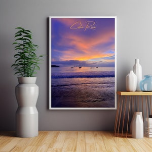Costa Rica Print, Birthday present, Wedding anniversary gift, Santa Cruz Print, Costa Rica Santa Cruz Photo, Costa Rica Christmas Gift