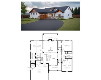 3 Bedroom 2 Bath (1,477SF) Single-Story.Spacious Master bedroom,kitchen open to living room w/ vaulted ceilings.(48&#39;-0&quot;Width X 63&#39;-0&quot;Length)