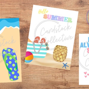 Summer Fun Bundle - Handprint & Footprint Craft - 10 Designs (plus ...