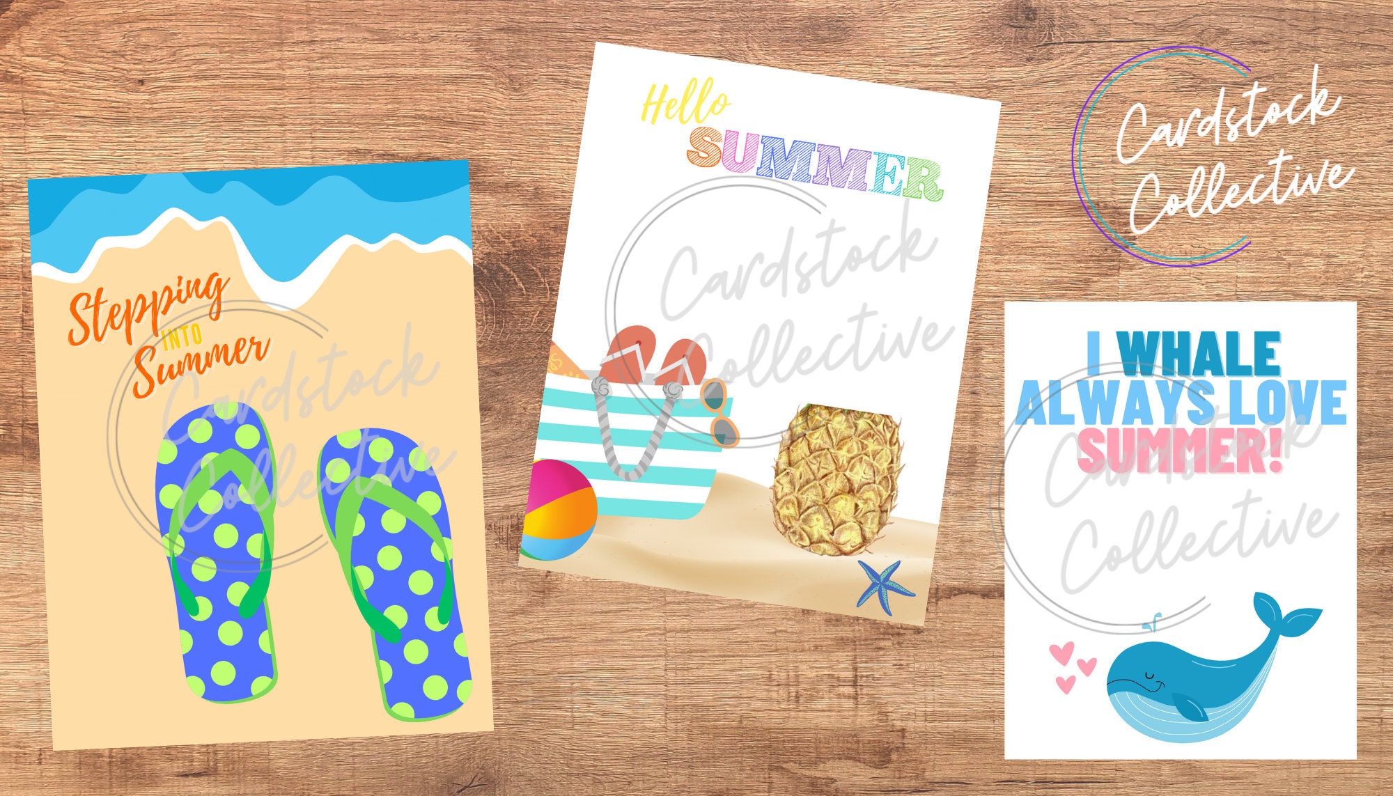 Summer Fun Bundle - Handprint & Footprint Craft - 10 Designs (plus ...