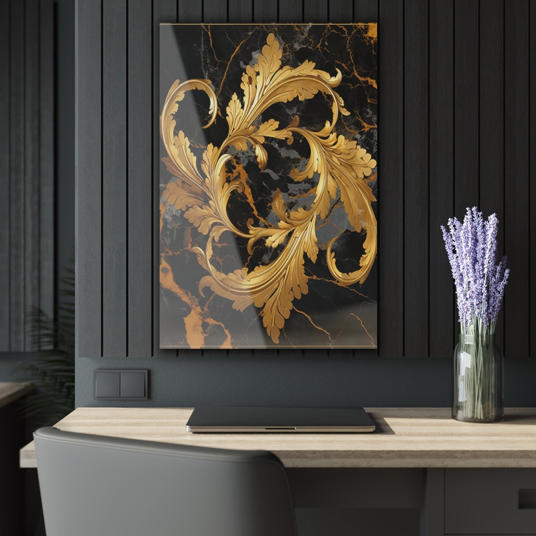 Acrylic Prints Wall Art Wall Decoroffice Wall Decor Red Etsy