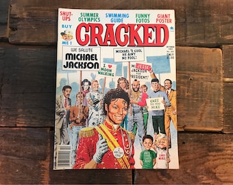 Cracked Magazine October 1984 No. 207 Michael Jackson