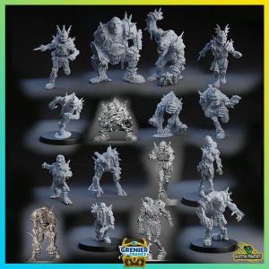 Equipe morts-vivants (16) - Fantasy Football Bowl - BruteFun miniatures