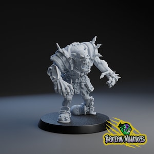 Zombie-Ork - Fantasy Football Bowl - BruteFun Miniaturen