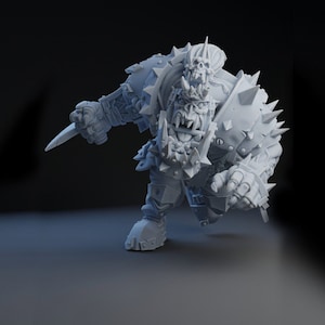 Blitzer Ork Star - Fantasy Football Bowl - BruteFun Miniaturen