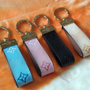 Handmade Louis Vuitton Canvas Keychain Wrist Strap – Just Gorgeous Studio